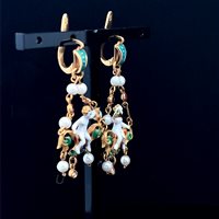 Orecchini Cianfrone Gioielli Donna in Oro Rubino 0.12 Ct OROR-76-198 - OROR-76-198